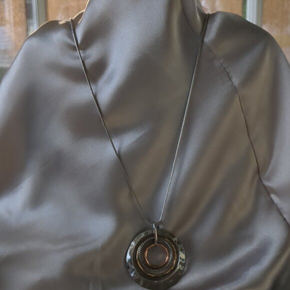 Scroll & Vine Necklace - Picture 6 of 7